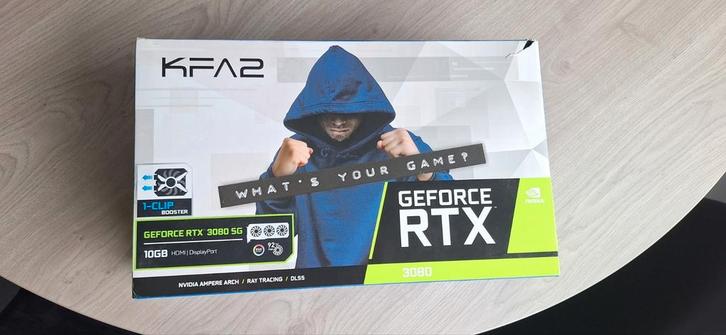 KFA2 RTX 3080 10GB, Computers en Software, Videokaarten, Gebruikt, Nvidia, PCI, Ophalen of Verzenden
