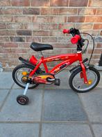 Cars 14 inch kinderfiets, Fietsen en Brommers, Ophalen, Zo goed als nieuw, Minder dan 16 inch