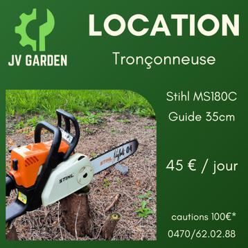 Location tronçonneuse