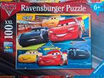 Puzzel 100 stuks - Ravensburger - Cars - 6+, Enlèvement ou Envoi, Plus de 50 pièces, Comme neuf, 6 ans ou plus
