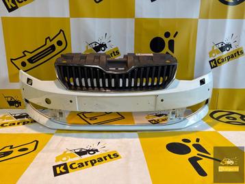 voorbumper Skoda Fabia Facelift origineel bumper 6V0807221F beschikbaar voor biedingen