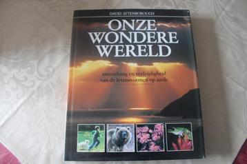 David Attenborough - Onze wondere wereld, Enlèvement ou Envoi, Comme neuf, Sciences naturelles, David Attenborough
