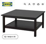 Ikea salontafel Hemnes zwart, Ophalen of Verzenden, Zo goed als nieuw
