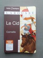 Le Cid de Corneille Petits Classiques, Livres, Livres d'étude & Cours, Utilisé, Enlèvement ou Envoi