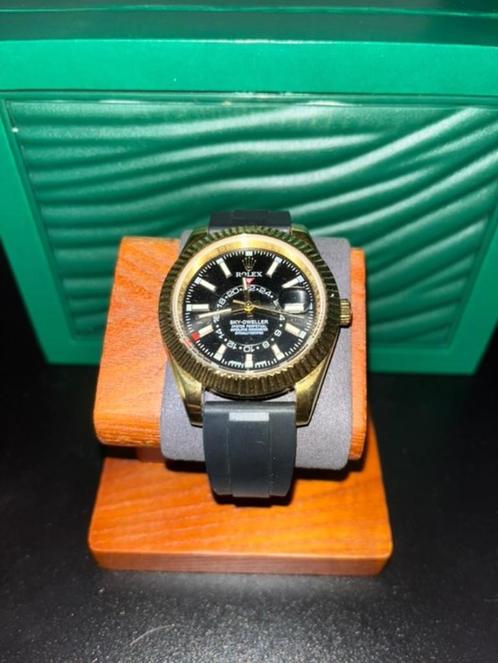 Rolex Sky-Dweller Oysterflex, Handtassen en Accessoires, Horloges | Heren, Nieuw, Polshorloge, Rolex, Ophalen of Verzenden