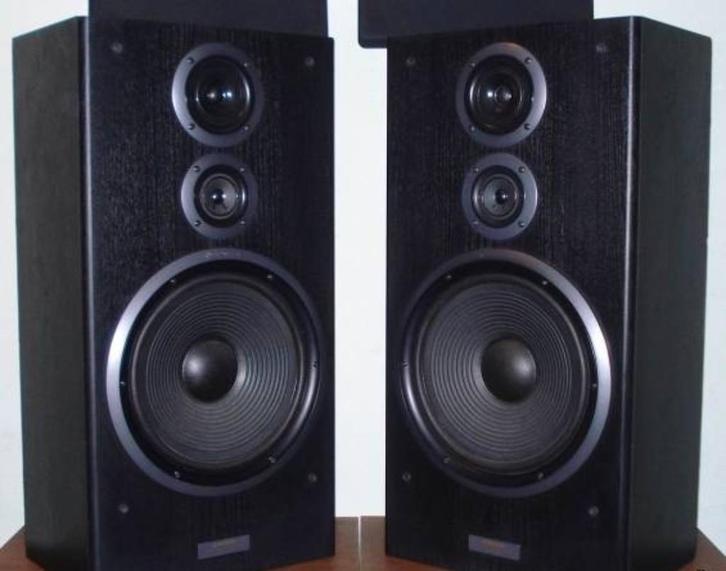 Luidspreker muziek, Audio, Tv en Foto, Luidsprekerboxen, Gebruikt, Front, Rear of Stereo speakers, 60 tot 120 watt, Overige merken
