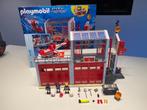 PLAYMOBIL 9462 Grote brandweerkazerne met helicopter, Kinderen en Baby's, Speelgoed | Playmobil, Ophalen of Verzenden, Zo goed als nieuw