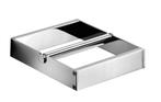Porte-rouleau WC Skuara en laiton chromé, Ophalen of Verzenden, Nieuw, Chroom, Toilet