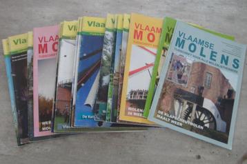 LOT VAN 19 TIJDSCHRIFTEN VLAAMSE MOLENS beschikbaar voor biedingen