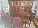 Salle à manger, Ophalen, Zo goed als nieuw, Chêne tête de lion, 4 tot 6 stoelen