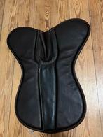 Donkerbruine leren Ikonic zadelonderlegger te koop, Dieren en Toebehoren, Ophalen of Verzenden, Zo goed als nieuw, Recreatie