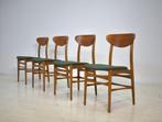 Deense design eetkamerstoelen, Ophalen of Verzenden