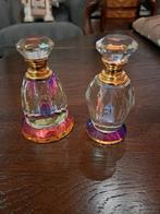 2 mooie kristallen parfum flesjes, Ophalen, Zo goed als nieuw