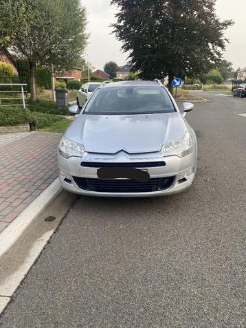 Citroen C5 break diesel, zilvergrijs beschikbaar voor biedingen