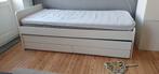 Lit 90 x 200 avec 2ème lit tiroir, Maison & Meubles, Chambre à coucher | Lits, 90 cm, Enlèvement, Utilisé, Blanc
