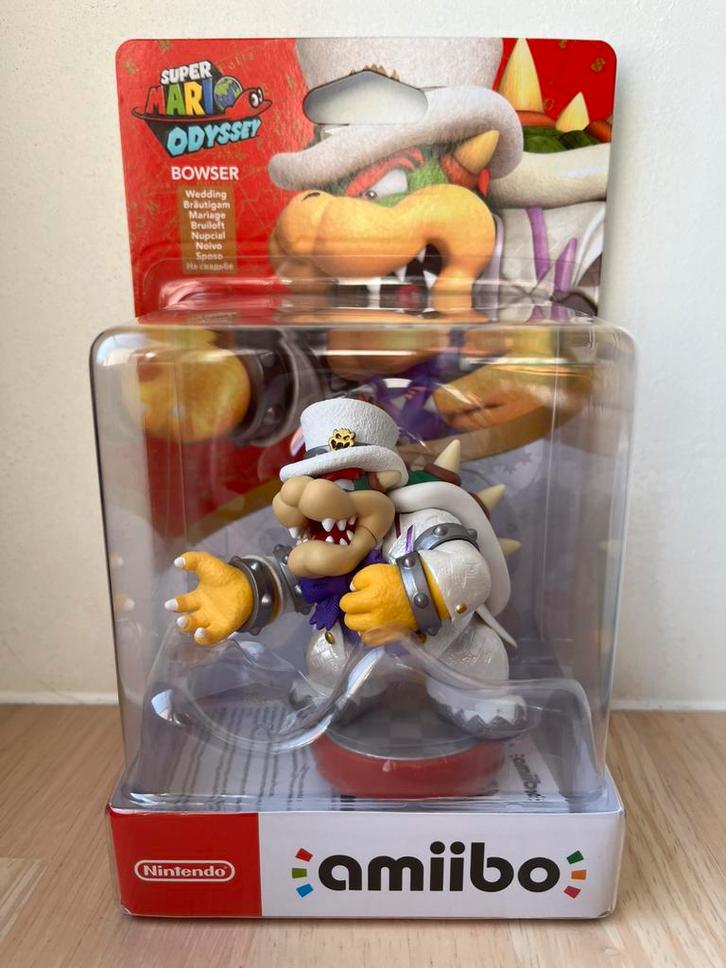 Bowser de mariage Amiibo (Super Mario Odyssey), Consoles de jeu & Jeux vidéo, Jeux | Nintendo Switch, Neuf, Enlèvement ou Envoi