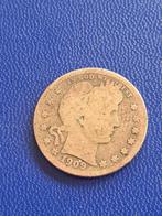 1909 S USA 1/4 dollar en argent San Francisco, rare, Envoi, Amérique du Nord, Monnaie en vrac, Argent