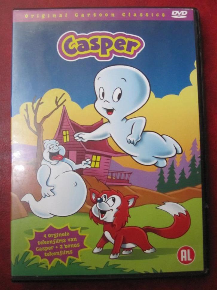 Casper, Cd's en Dvd's, Dvd's | Tekenfilms en Animatie, Zo goed als nieuw, Amerikaans, Tekenfilm, Alle leeftijden, Ophalen of Verzenden