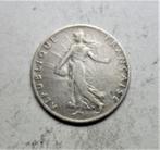 Monnaie argent France 50 cts 1908 semeuse, Enlèvement ou Envoi, Monnaie en vrac, Argent, France