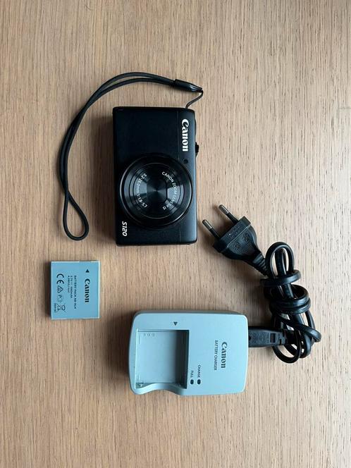 Canon PowerShot S120 Wi-Fi + Extra Accessoires, Audio, Tv en Foto, Fotocamera's Digitaal, Zo goed als nieuw, Compact, Canon, 8 keer of meer