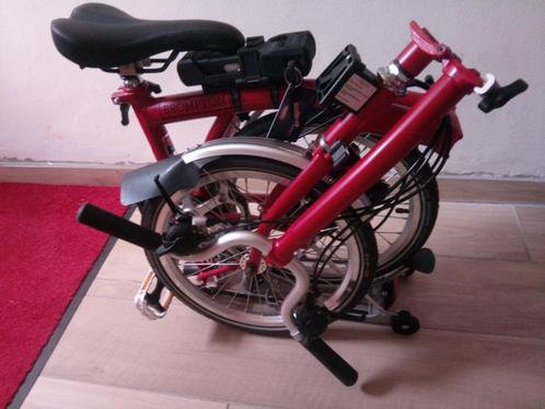 BROMPTON vouwfiets NIEUWE met toebehoren en factuur, Fietsen en Brommers, Fietsen | Vouwfietsen, Nieuw, Brompton, Totaal opvouwbaar