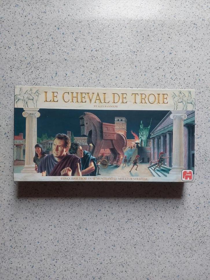 Het paard van Troje - Uitgeverij Jumbo - 1993, Hobby en Vrije tijd, Gezelschapsspellen | Bordspellen, Zo goed als nieuw, Ophalen of Verzenden