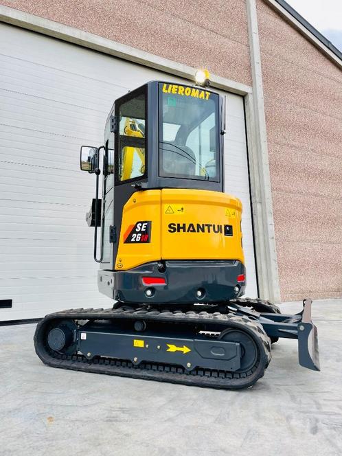 SHANTUI 2,5 t/ MINIGRAVER/ BINNENDRAAIER, Doe-het-zelf en Bouw, Schaafmachines, Ophalen of Verzenden