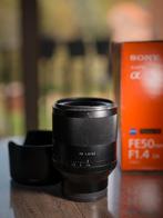 Sony Zeiss FE 50mm f/1.4, Audio, Tv en Foto, Foto | Lenzen en Objectieven, Gebruikt, Ophalen of Verzenden