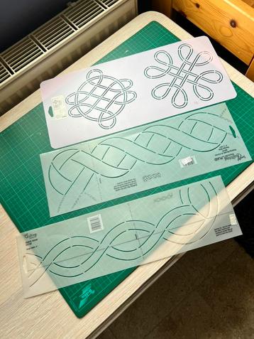 Quilting stencils beschikbaar voor biedingen