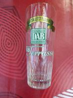 Verre a biere DORTMUND 1958 D.A.B TERRASSE 25CL, Verzamelen, Ophalen of Verzenden, Gebruikt, Bierglas