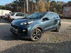 Kia Sportage 1.6B EURO6dt '19 + 12M GARANTIE, Auto's, Stof, Gebruikt, Blauw, Bedrijf