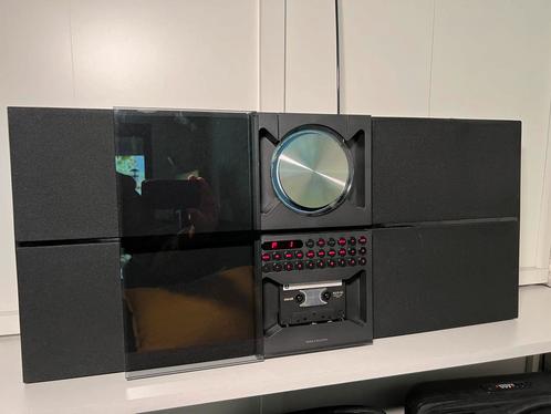 B&O century. Zwart.  Prachtig toestel. CD werkt niet., TV, Hi-fi & Vidéo, Chaîne Hi-fi, Utilisé, Deck cassettes ou Lecteur-enregistreur de cassettes