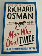 the man who died twice * Richard Osman * engelstalig, Ophalen of Verzenden, Gelezen