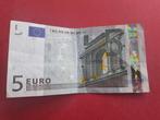 2002 Frankrijk 5 euro oude type Trichet code L030D3, Frankrijk, Los biljet, 5 euro, Verzenden