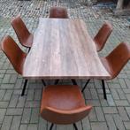 Table avec 6 chaises à vendre., Enlèvement