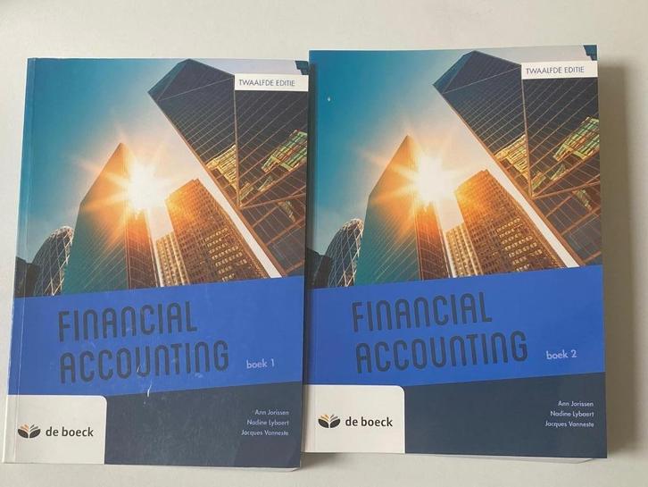 Financial Accounting – Boek 1 & Boek 2, Boeken, Studieboeken en Cursussen, Zo goed als nieuw, Hoger Onderwijs, Ophalen of Verzenden