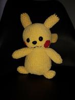 PIKACHU fait main au crochet avec laine chenille, Ophalen, Nieuw, Haken