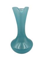 Turquoise Glas Waterkan / Karaf, Huis en Inrichting, Keukies Shop, Gebruikt, Blauw, Glas
