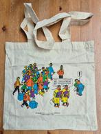 Kuifje linnen tas De Blauwe Lotus B.Z. Hergé Tintin, Verzamelen, Ophalen of Verzenden, Kuifje, Zo goed als nieuw, Gebruiksvoorwerp