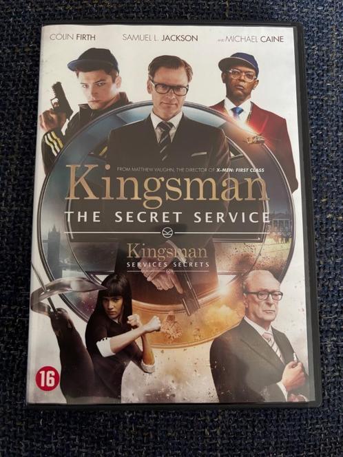 DVD Kingsman The secret service 16 plus, Cd's en Dvd's, Dvd's | Actie, Zo goed als nieuw, Actie, Vanaf 16 jaar, Ophalen of Verzenden