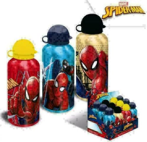 Spiderman Bidon - Aluminium - Blauw, Rood of Grijs, Enfants & Bébés, Enfants & Bébés Autre, Neuf, Enlèvement ou Envoi