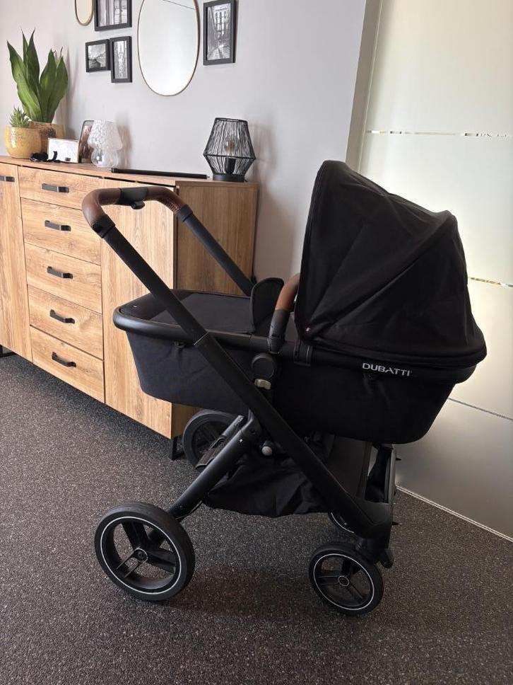 Kinderwagen Dubatti one E4, Kinderen en Baby's, Buggy's, Gebruikt, Overige merken, Regenhoes, Verstelbare rugleuning, Voetenzak