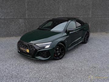 Audi RS3 l Goodwood Green l Pano l B&O l Matrix l Quat l Cam beschikbaar voor biedingen