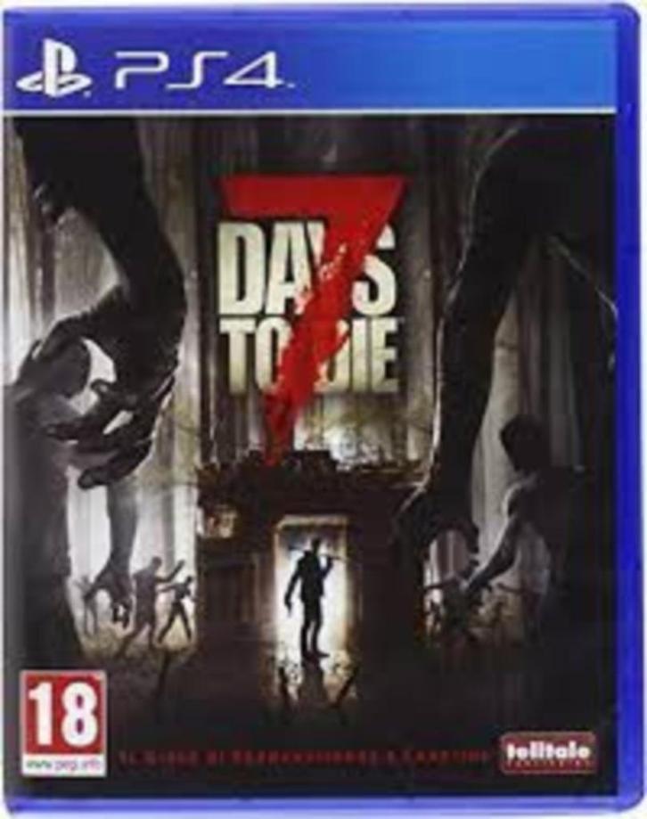 PS4-game 7 Days to Die., Games en Spelcomputers, Games | Sony PlayStation 4, Zo goed als nieuw, Overige genres, 2 spelers, Vanaf 18 jaar