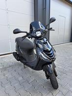 Piaggio Zip 4T Scooter Glans Zwart POWER1 FULL LED 45km/u, Fietsen en Brommers, Scooters | Yamaha, Ophalen, Overige modellen, Benzine