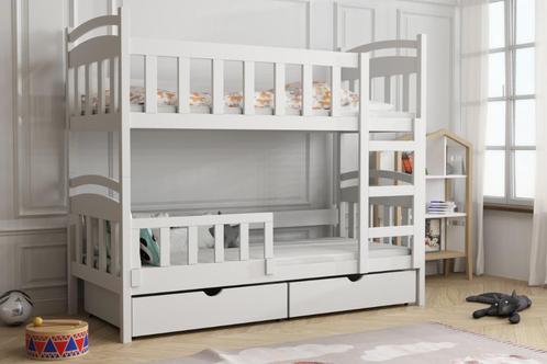 LEO stapelbed 2 personen, matrassen 160x75|180x75|200x90, Enfants & Bébés, Chambre d'enfant | Lits superposés & Lits mezzanines