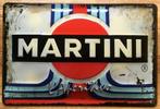 Metalen Reclamebord van Martini Racing in reliëf -30x20cm, Verzamelen, Nieuw, Reclamebord, Verzenden
