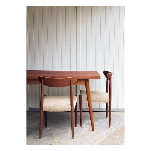 1960s Vintage Teak Extabdable Dining Table, Antiek en Kunst, Antiek | Meubels | Tafels, Ophalen