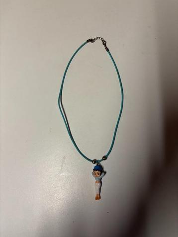 Betty Boop halsketting Turkooisblauw  beschikbaar voor biedingen