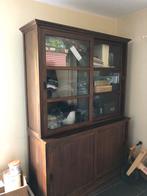 Vitrine, Huis en Inrichting, Ophalen, Met plank(en), Gebruikt, 100 tot 150 cm